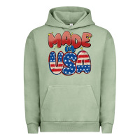 Pigment Oil Green made in usa Urban Hoodie - MaliasSmallBusiness