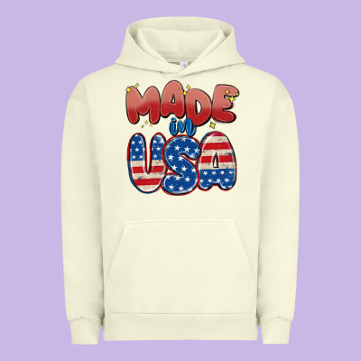 Made In Usa Urban Hoodie Designed By Maliassmallbusiness