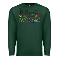 Sports Green different au some Premium Sweatshirt - CowhideDigitalArt