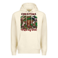 Sandshell christmas with my herd cows Premium Hoodie - BarkalooDesign