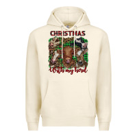 Tofu christmas with my herd cows Premium Hoodie - BarkalooDesign