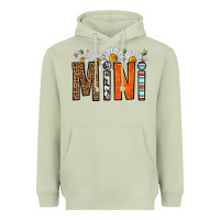 Matcha western daisies mini Heavyweight Hoodie - HRA Design Shop