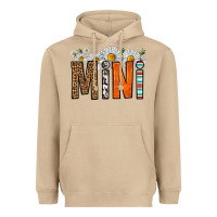 Mushroom western daisies mini Heavyweight Hoodie - HRA Design Shop