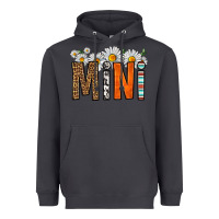 Smoke western daisies mini Heavyweight Hoodie - HRA Design Shop