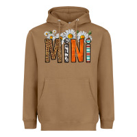 Toasted Coconut western daisies mini Heavyweight Hoodie - HRA Design Shop