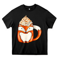 Black coffee cups animal Heavy Core Tee - CowhideDigitalArt