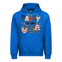 Cobalt party in the usa Urban Hoodie - MaliasSmallBusiness