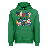 Emerald party in the usa Urban Hoodie - MaliasSmallBusiness