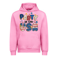Fuchsia Pink party in the usa Urban Hoodie - MaliasSmallBusiness