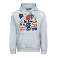 Heather Grey party in the usa Urban Hoodie - MaliasSmallBusiness