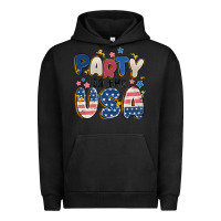 Pigment Black party in the usa Urban Hoodie - MaliasSmallBusiness