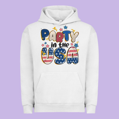Party In The Usa Urban Hoodie Designed By Maliassmallbusiness