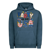 Pigment Midnight Navy party in the usa Urban Hoodie - MaliasSmallBusiness