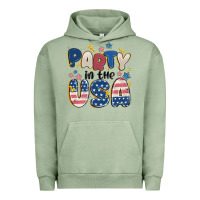 Pigment Oil Green party in the usa Urban Hoodie - MaliasSmallBusiness