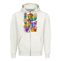 Pride Love Zipper Hoodie | Teevron