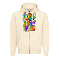 Sandshell pride love Zipper Hoodie - texasbilliewilder