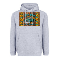 Heather Grey life is better in the country skinny metal can holder Heavyweight Hoodie - HRA Design Shop
