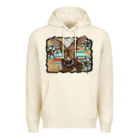 Tofu western wreath baby calf Premium Hoodie - BarkalooDesign