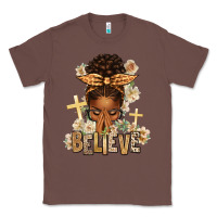 Chestnut believe praying afro messy bun Classic Tee - texasbilliewilder