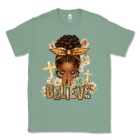Sage believe praying afro messy bun Classic Tee - texasbilliewilder