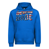 Cobalt American babe Urban Hoodie - MaliasSmallBusiness