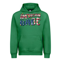 Emerald American babe Urban Hoodie - MaliasSmallBusiness