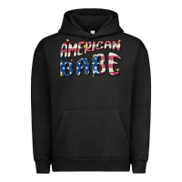 Pigment Black American babe Urban Hoodie - MaliasSmallBusiness