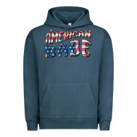 Pigment Midnight Navy American babe Urban Hoodie - MaliasSmallBusiness