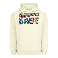 Pigment Pistachio American babe Urban Hoodie - MaliasSmallBusiness