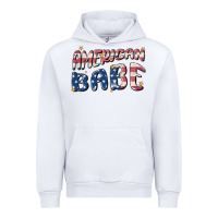 White American babe Urban Hoodie - MaliasSmallBusiness