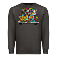 Smoke farm life truck autism Premium Sweatshirt - CowhideDigitalArt