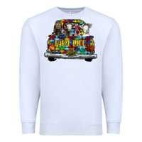White farm life truck autism Premium Sweatshirt - CowhideDigitalArt