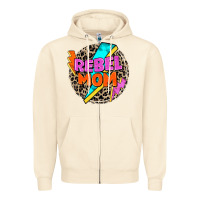 Sandshell rebel mom Zipper Hoodie - Zillion Design Studio