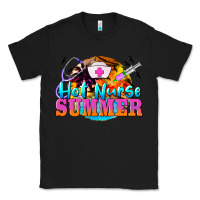 Black hot nurse summer Classic Tee - BarkalooDesign