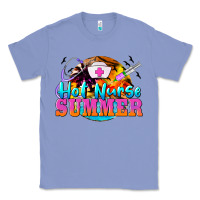 Colony Blue hot nurse summer Classic Tee - BarkalooDesign