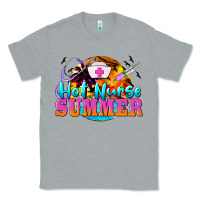 Heather Grey hot nurse summer Classic Tee - BarkalooDesign