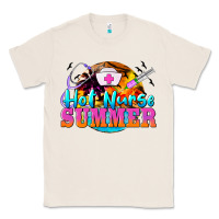Natural hot nurse summer Classic Tee - BarkalooDesign