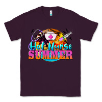 Plum hot nurse summer Classic Tee - BarkalooDesign