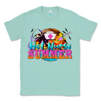 Seafoam hot nurse summer Classic Tee - BarkalooDesign