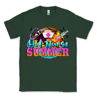 Sports Green hot nurse summer Classic Tee - BarkalooDesign