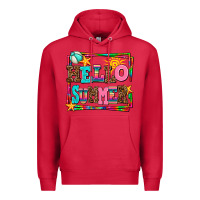 Cardinal hello summer Premium Hoodie - AdoDesignShop