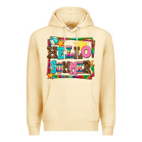 Pina Colada hello summer Premium Hoodie - AdoDesignShop