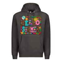 Smoke hello summer Premium Hoodie - AdoDesignShop