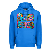 True Royal hello summer Premium Hoodie - AdoDesignShop