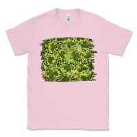 Bubblegum Pink st patrick's day shamrock leopard background Classic Tee - RanaPortraitStore