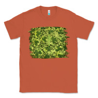 Copper st patrick's day shamrock leopard background Classic Tee - RanaPortraitStore