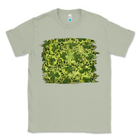 Matcha st patrick's day shamrock leopard background Classic Tee - RanaPortraitStore
