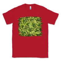 Red st patrick's day shamrock leopard background Classic Tee - RanaPortraitStore