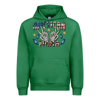 Emerald american mama Urban Hoodie - MaliasSmallBusiness