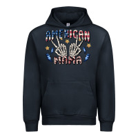 Navy american mama Urban Hoodie - MaliasSmallBusiness
